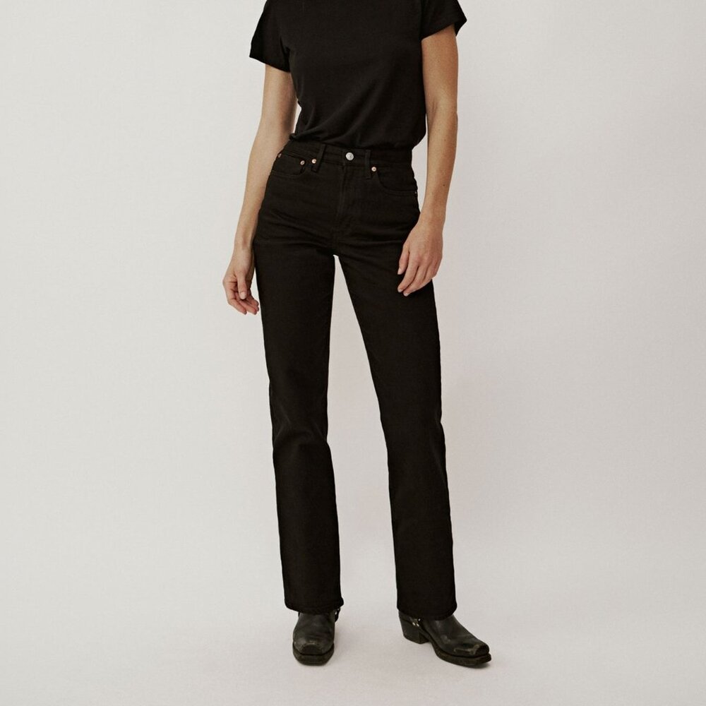 EUC Buck Mason RIDER Jeans in Black - 28